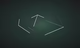the white lines are on the black wall