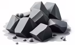 gray rocks with some small blue berries around them