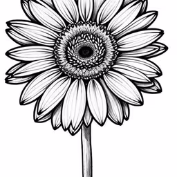 a single sunflower on a white background,a sunflower with a very large and large flower head