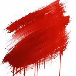 an ink painted stroke background on white