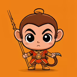 the monkey from avatar with bow and arrow