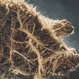 a photo of something animal, showing its wool and fur