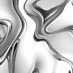 the image shows silver and white material