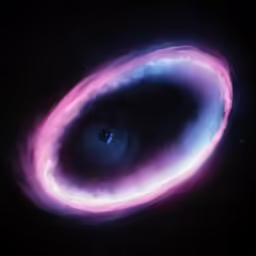 this is the inside of an animal eye galaxy