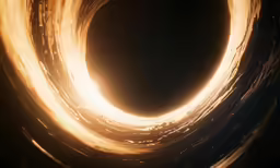 the sun is setting behind a dark object