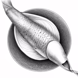 an image of a piece of food in a bowl