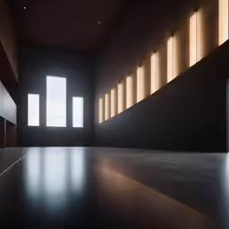 a room that has a lot of windows inside