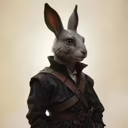 an image of a rabbit dressed as a person