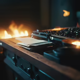 a piece of paper sitting on top of a stove