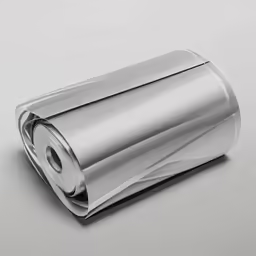 an empty roll of paper is on a table