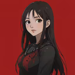 the animation of an avatar in an anime