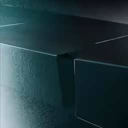 this is an abstract picture of a corner that appears to be curved