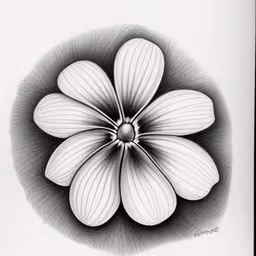 the white flower is on the black and white paper,black and white photograph of an interesting flower