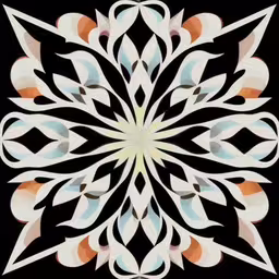 an image of an abstract flower pattern