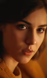 a young woman with her hair and eyeliner