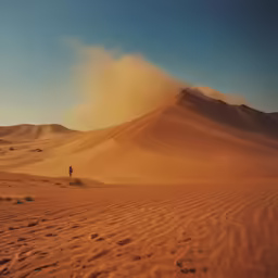 the sky is so high that there is no wind