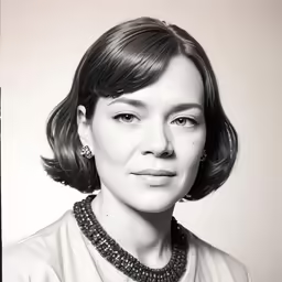 a woman with a choker around her neck