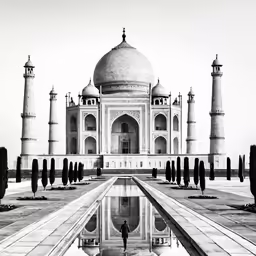 the tajwalar, the white marble mosque in india
