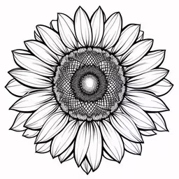 /tmp/FOOQdcYVs.jpg = a sunflower on a white background with the petals arranged around it
,/tmp/FOOQdcYVs.jpg = a sunflower in a line drawing style
,/tmp/FOOQdcYVs.jpg = a big flower that has been drawn on the back
,/tmp/FOOQdcYVs.jpg = black and white flower with a detailed center
,/tmp/FOOQdcYVs.jpg = a black and white photo of a sunflower with large petals
,/tmp/FOOQdcYVs.jpg = a drawing of a flower that appears to have leaves on it
,/tmp/FOOQdcYVs.jpg = a sunflower on white background
