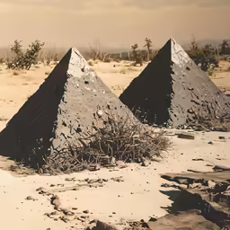 a bunch of small rocks in the sand
