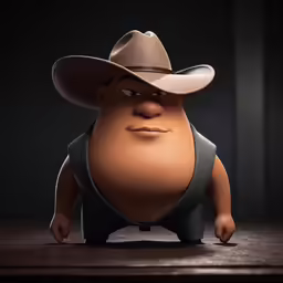 the movie, mas dug has an evil face, an evil nose and an angry head