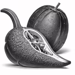 an image of some fruit with a fruit wedger