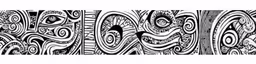 three different lines are being drawn on paper