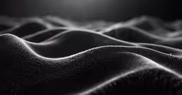 an abstract black and white photo with tiny dots