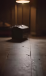 a camera sitting on top of a wooden floor