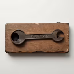 the keys are in a small package with two keys