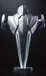 the model is designed with a futuristic design
