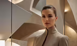 an image of a woman with long hair in a high fashion photo
