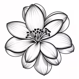 flower drawings black and white images,the beautiful flower drawing is very detailed
