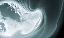 an abstract view of the earth from space