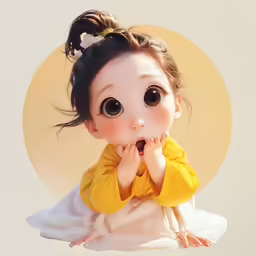 the asian girl has black glasses and is posing for the camera