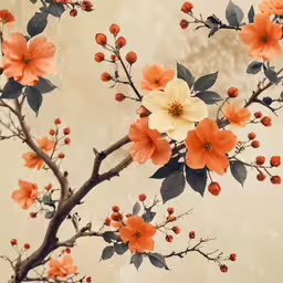 an image of flowers that look like they are blossoming