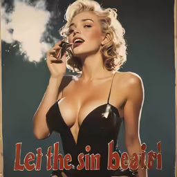 the very beautiful woman wearing a lingerie smoking a cigarette