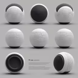 several different speakers and some on white