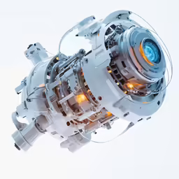 a very large object sitting in the air