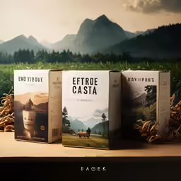 three books lined up in the shape of mountains