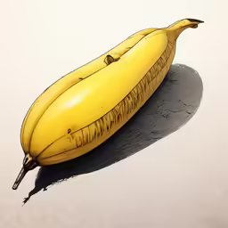 this is a photo of a ripe banana