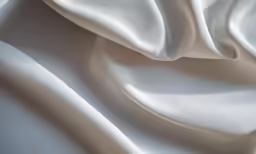 an image of a white silk with a soft feel