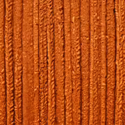 a bunch of small circles that are made of orange wood