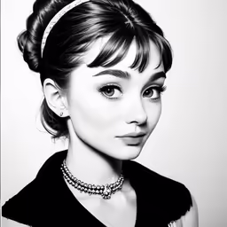 a woman with a headband is shown