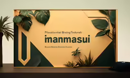 an illuminated signage with the words nammasur sitting on top of it