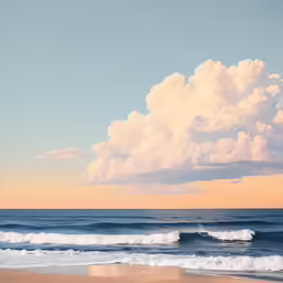 two people walking on the beach as the sun sets