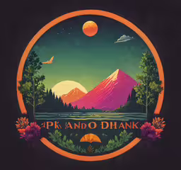 a retro look of the state of pennsylvania,an image of a park and do thank sign