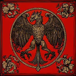 a stylized drawing of a bird on red paper,a picture of a bird that is on the cover of a book