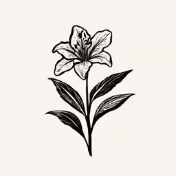 flowers are the main points of this drawing