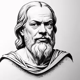 a portrait of shakespeare macbeth, who was drawn in ink